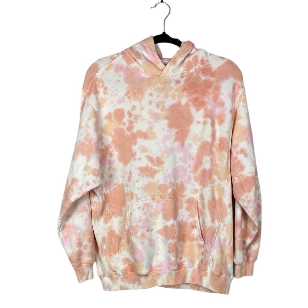 Aerie oversized pink and orange hoodie